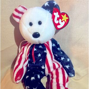 Spangle NWT and Tush tag. Errors. listed as one of the top value BEANIES!